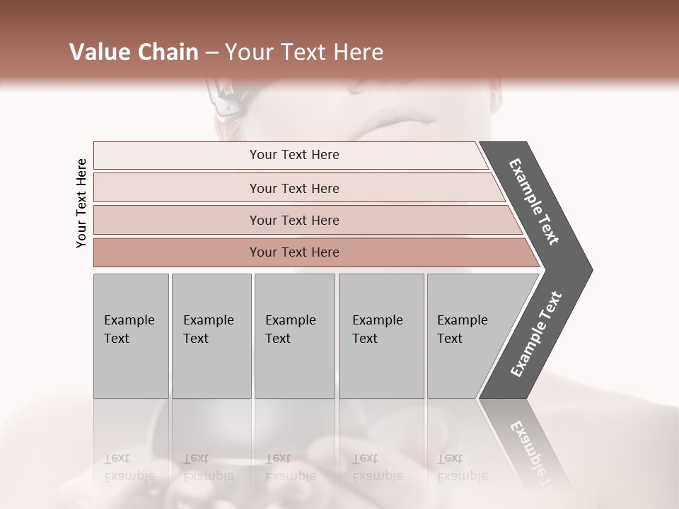 Clean Plastic Girl PowerPoint Template