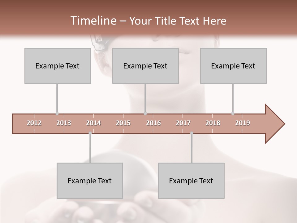 Clean Plastic Girl PowerPoint Template