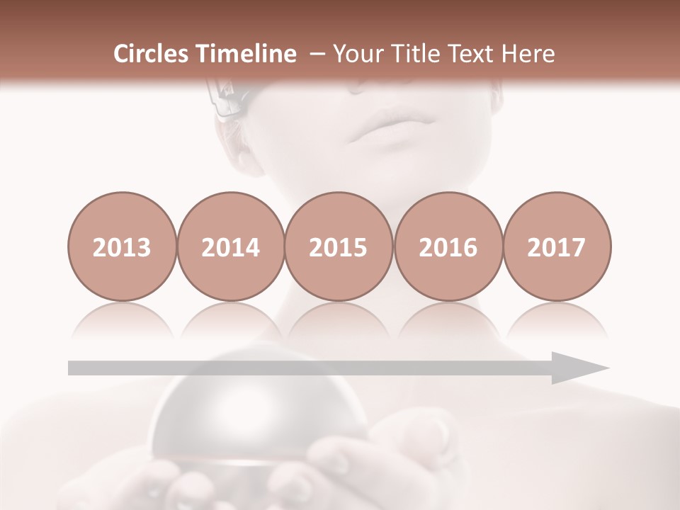 Clean Plastic Girl PowerPoint Template