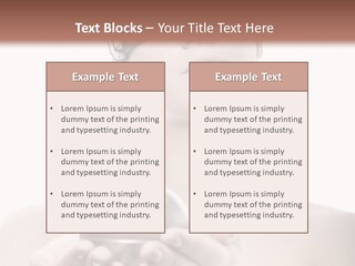 Clean Plastic Girl PowerPoint Template