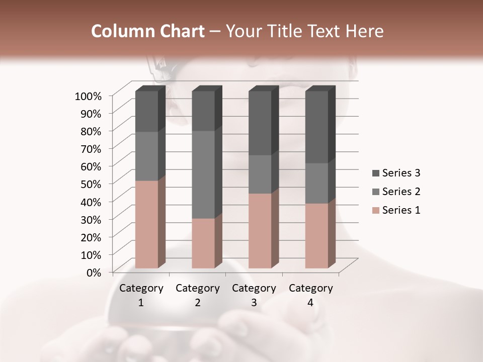 Clean Plastic Girl PowerPoint Template