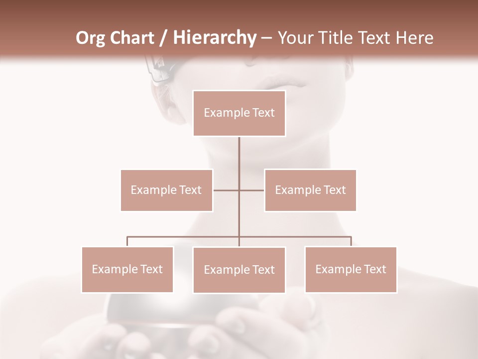 Clean Plastic Girl PowerPoint Template