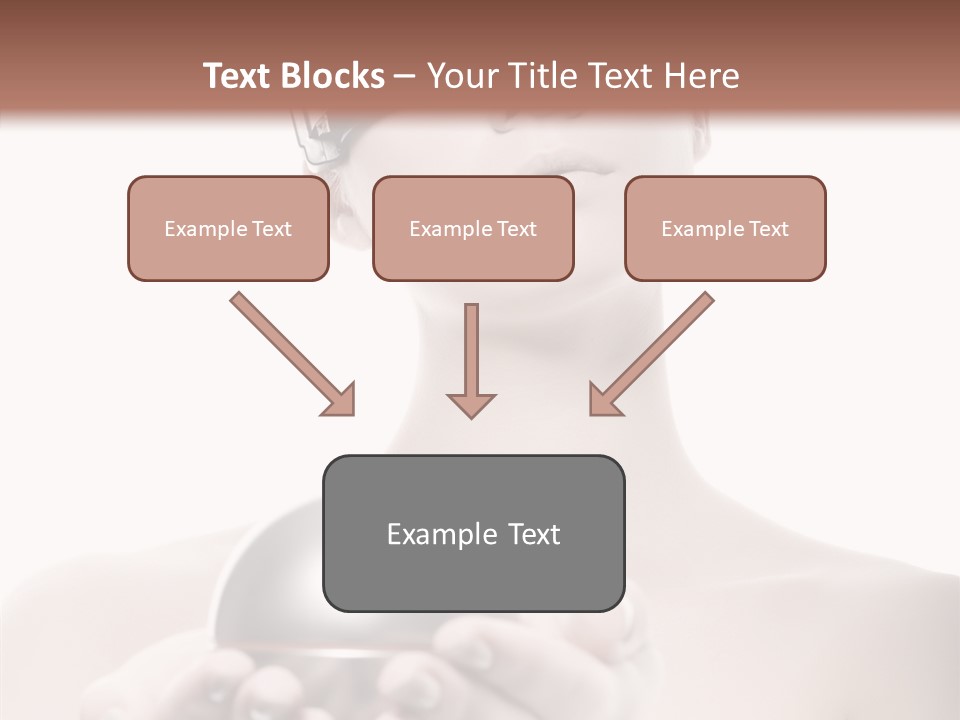 Clean Plastic Girl PowerPoint Template