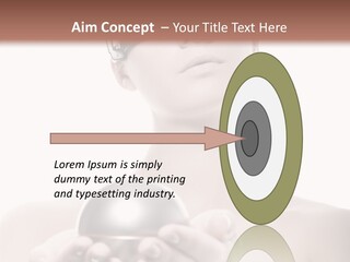 Clean Plastic Girl PowerPoint Template