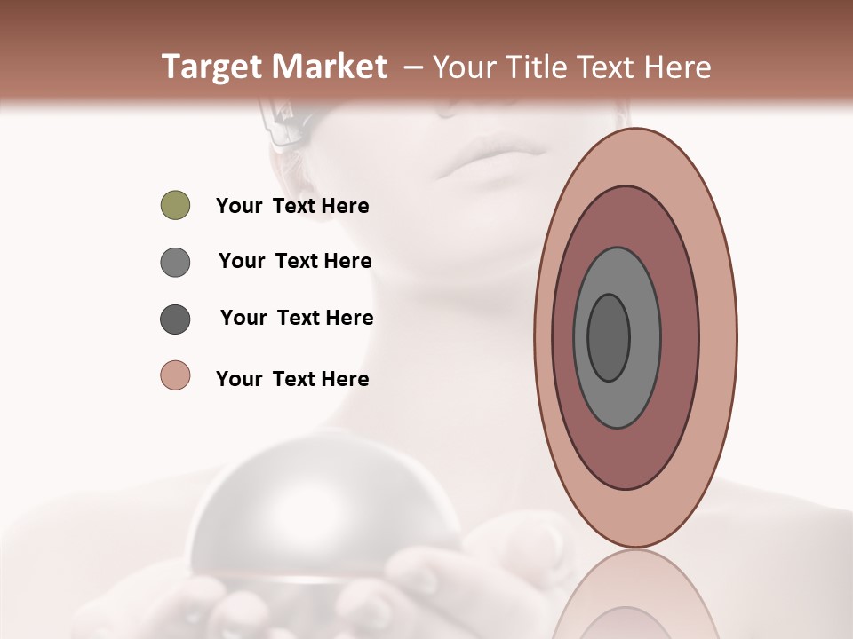 Clean Plastic Girl PowerPoint Template