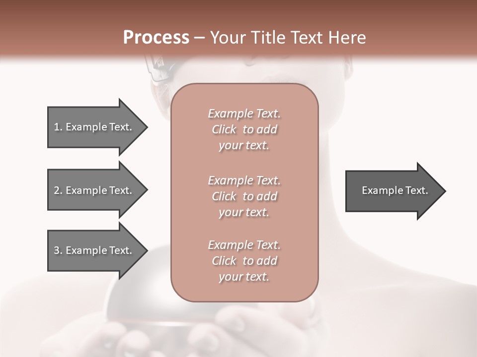 Clean Plastic Girl PowerPoint Template