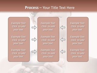 Clean Plastic Girl PowerPoint Template