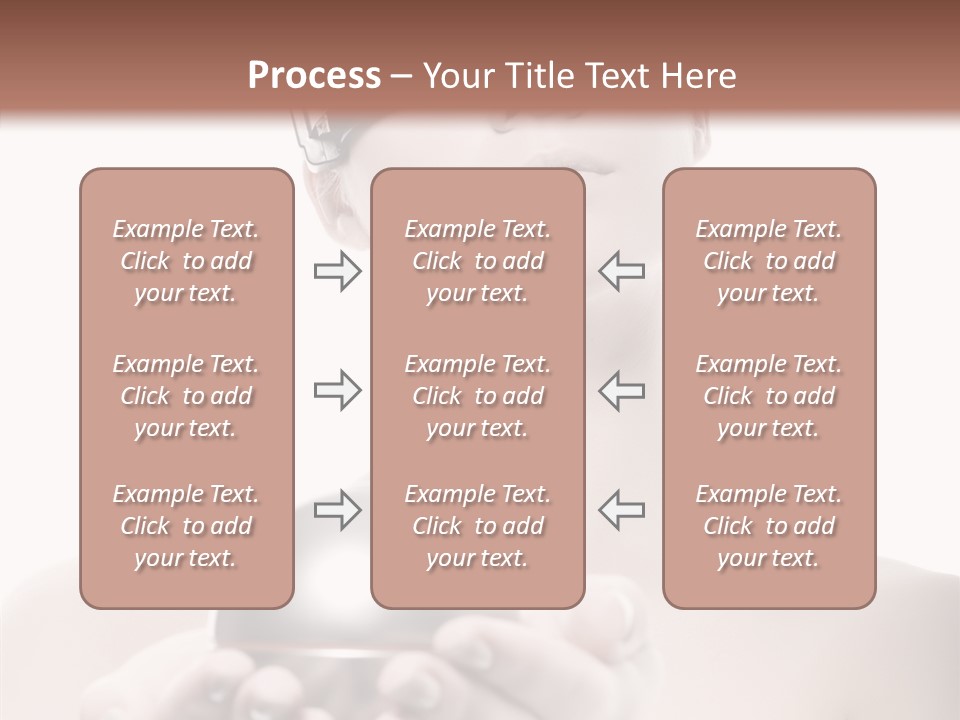 Clean Plastic Girl PowerPoint Template