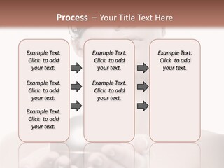 Clean Plastic Girl PowerPoint Template