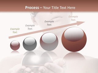 Clean Plastic Girl PowerPoint Template