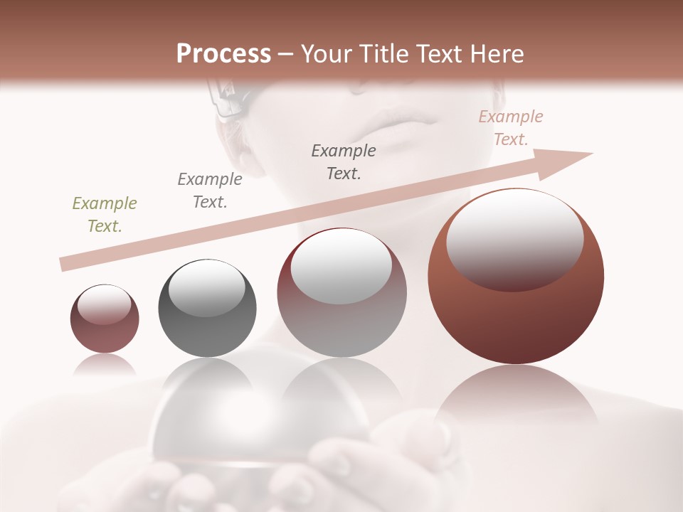 Clean Plastic Girl PowerPoint Template