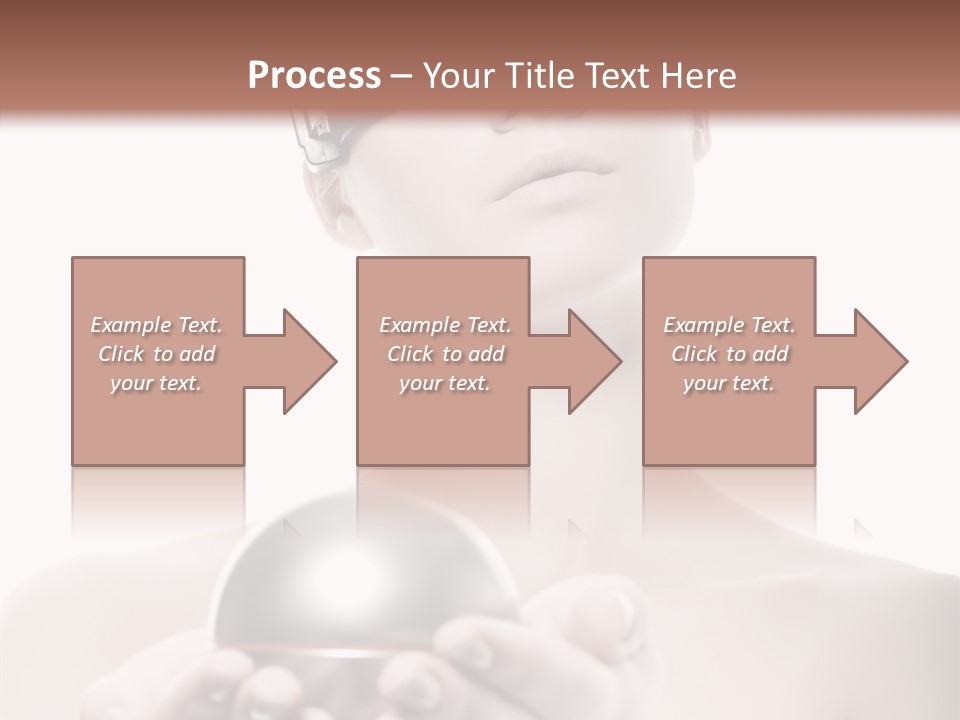 Clean Plastic Girl PowerPoint Template