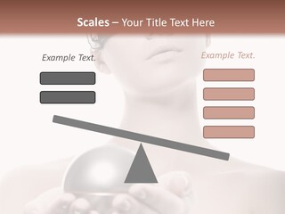 Clean Plastic Girl PowerPoint Template