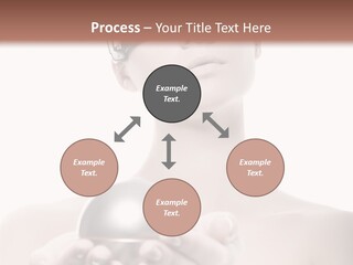 Clean Plastic Girl PowerPoint Template