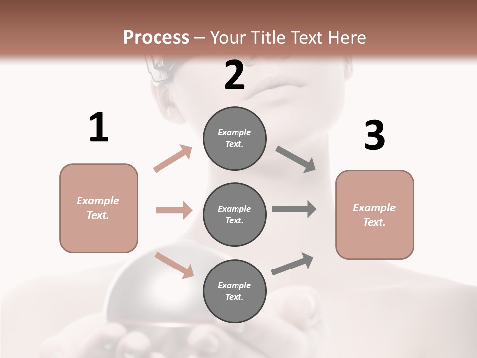 Clean Plastic Girl PowerPoint Template