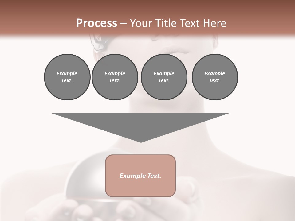 Clean Plastic Girl PowerPoint Template