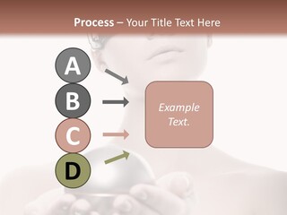 Clean Plastic Girl PowerPoint Template