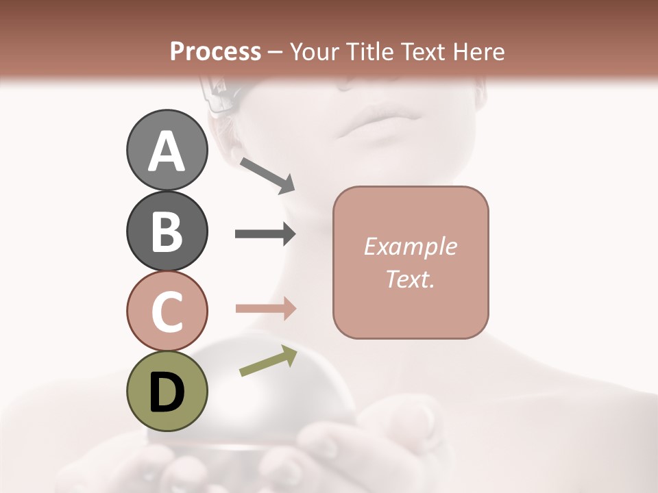 Clean Plastic Girl PowerPoint Template