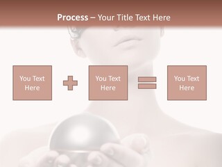 Clean Plastic Girl PowerPoint Template