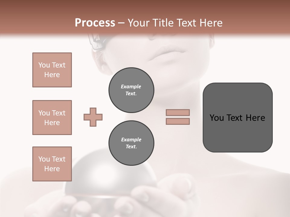 Clean Plastic Girl PowerPoint Template