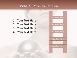 Clean Plastic Girl PowerPoint Template