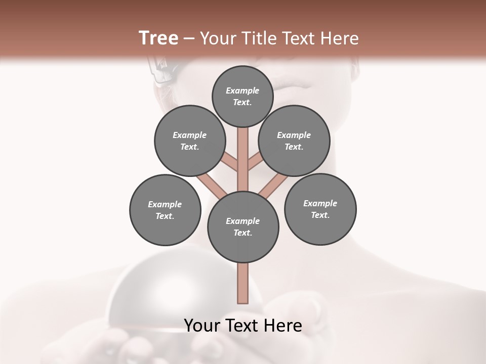 Clean Plastic Girl PowerPoint Template