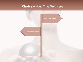 Clean Plastic Girl PowerPoint Template