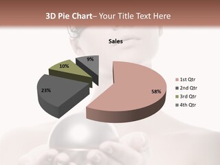 Clean Plastic Girl PowerPoint Template