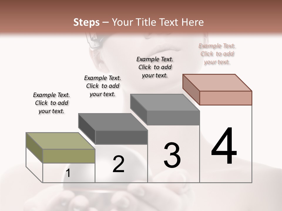 Clean Plastic Girl PowerPoint Template