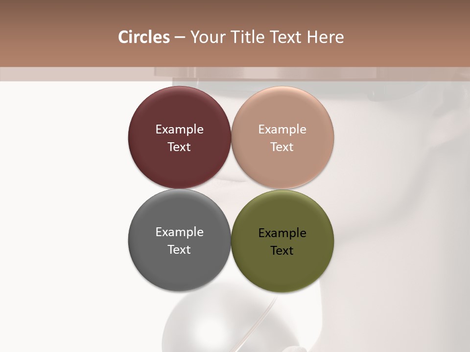 White See Make Up PowerPoint Template