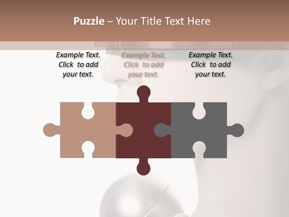 White See Make Up PowerPoint Template