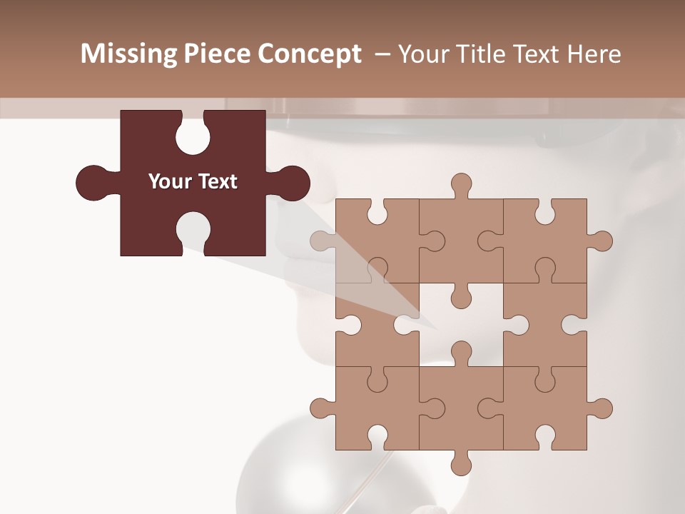 White See Make Up PowerPoint Template