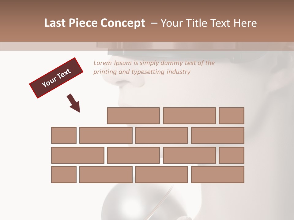 White See Make Up PowerPoint Template