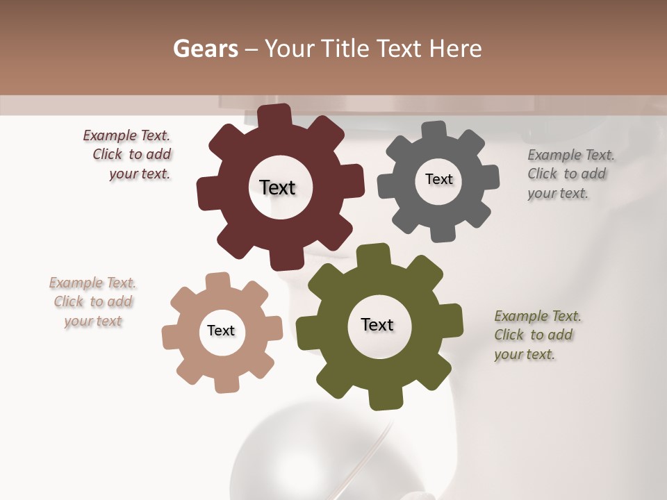 White See Make Up PowerPoint Template