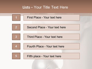White See Make Up PowerPoint Template