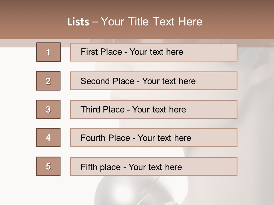 White See Make Up PowerPoint Template