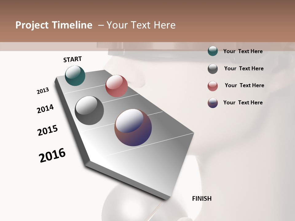 White See Make Up PowerPoint Template