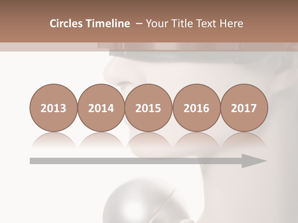 White See Make Up PowerPoint Template