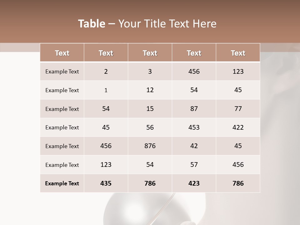 White See Make Up PowerPoint Template