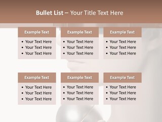 White See Make Up PowerPoint Template