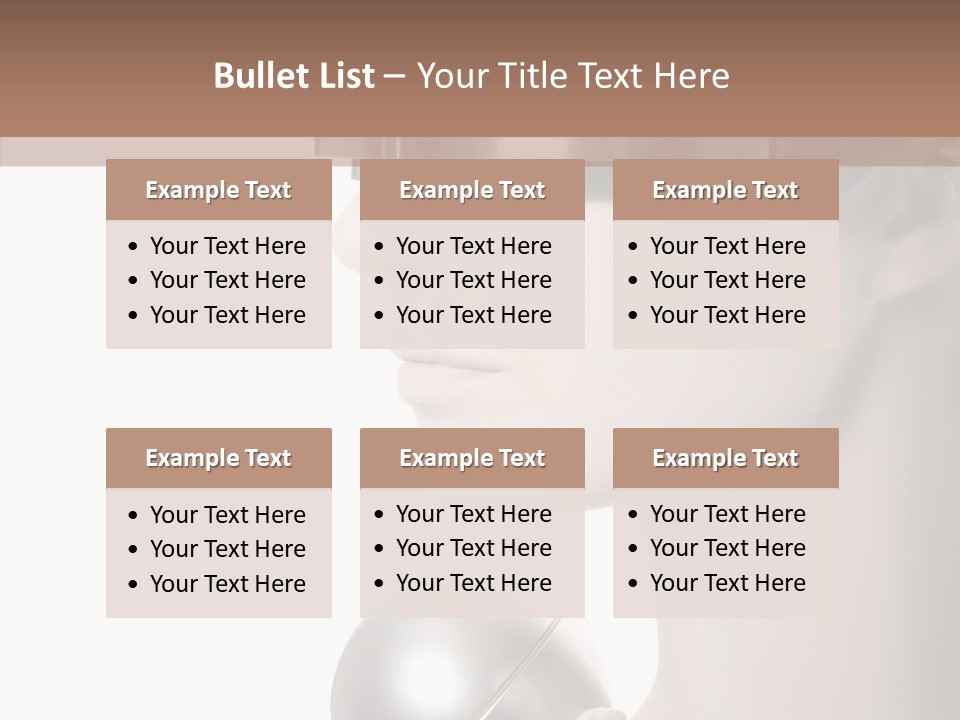 White See Make Up PowerPoint Template