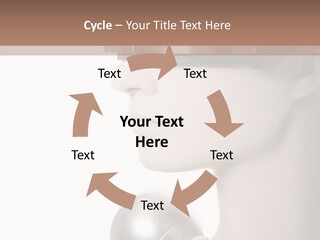 White See Make Up PowerPoint Template