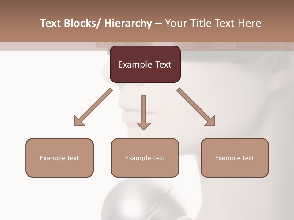 White See Make Up PowerPoint Template