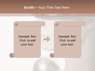 White See Make Up PowerPoint Template