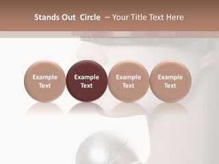 White See Make Up PowerPoint Template