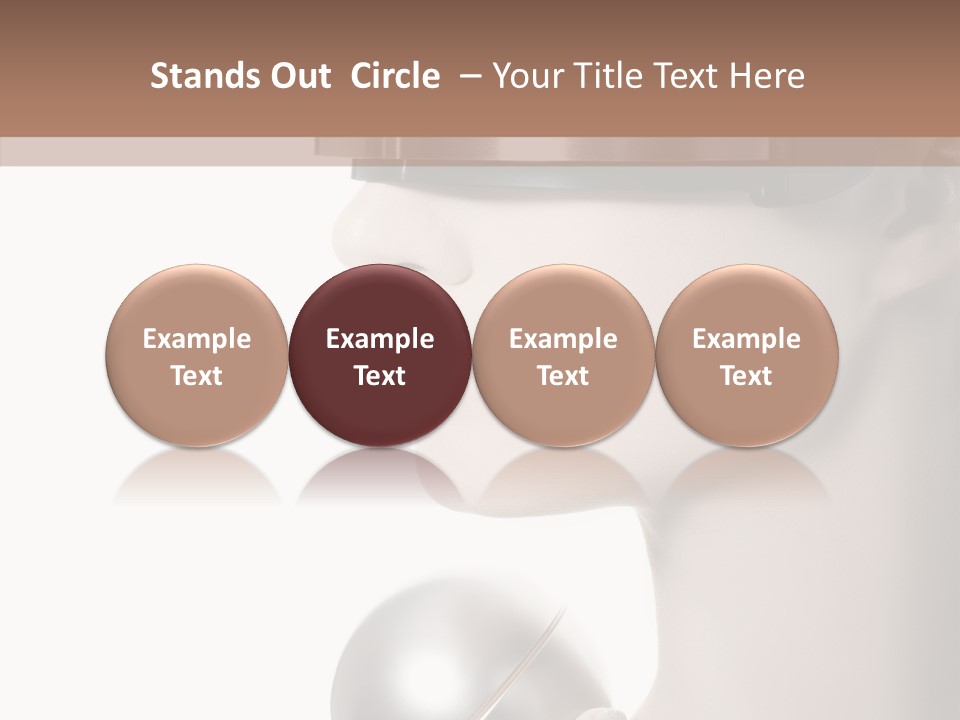 White See Make Up PowerPoint Template