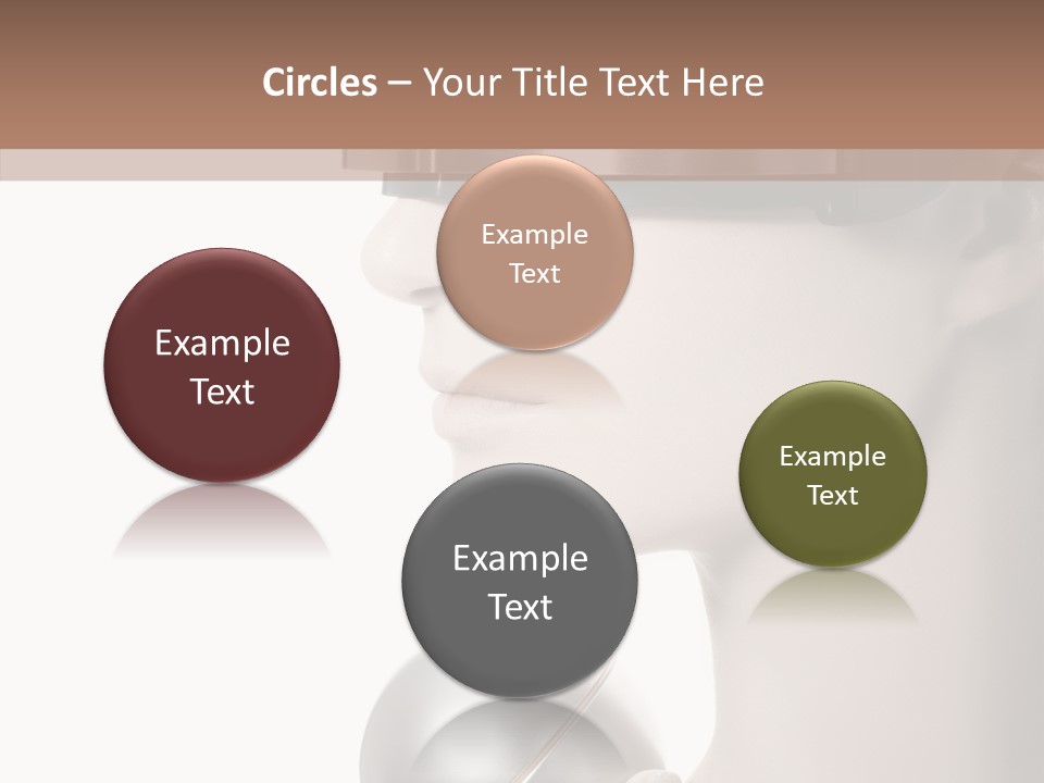 White See Make Up PowerPoint Template