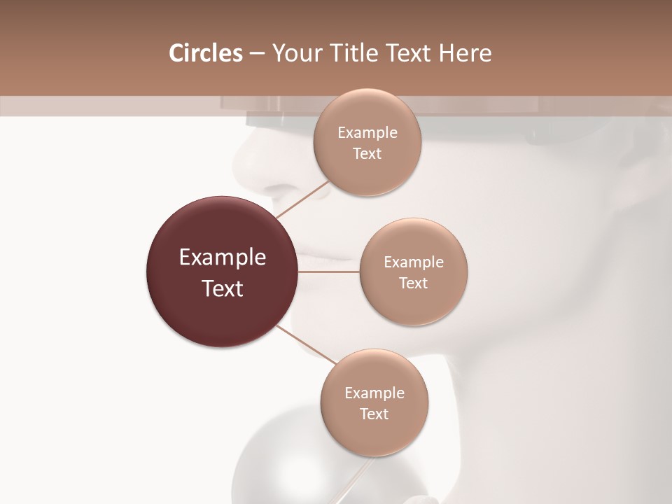 White See Make Up PowerPoint Template