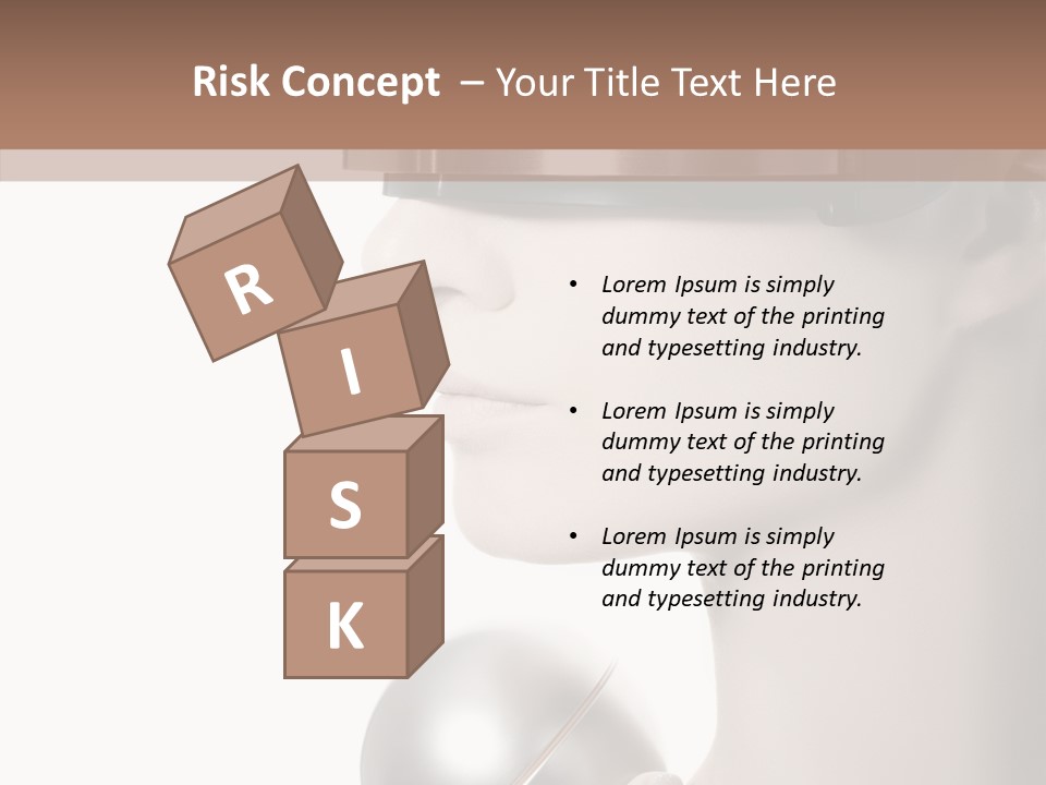 White See Make Up PowerPoint Template