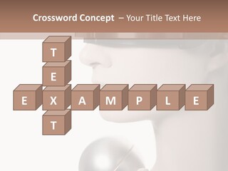 White See Make Up PowerPoint Template